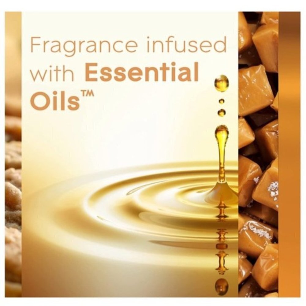 Holiday Jar Candles 2 Christmas Scent Cookie Caramel Rush Infused Essential Oils - Picture 4 of 15